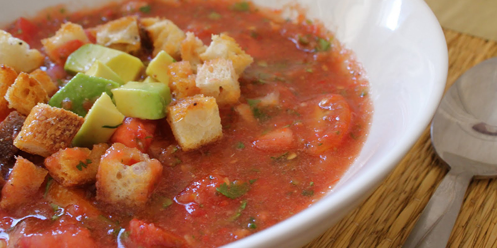 Avocado Gazpacho Soup