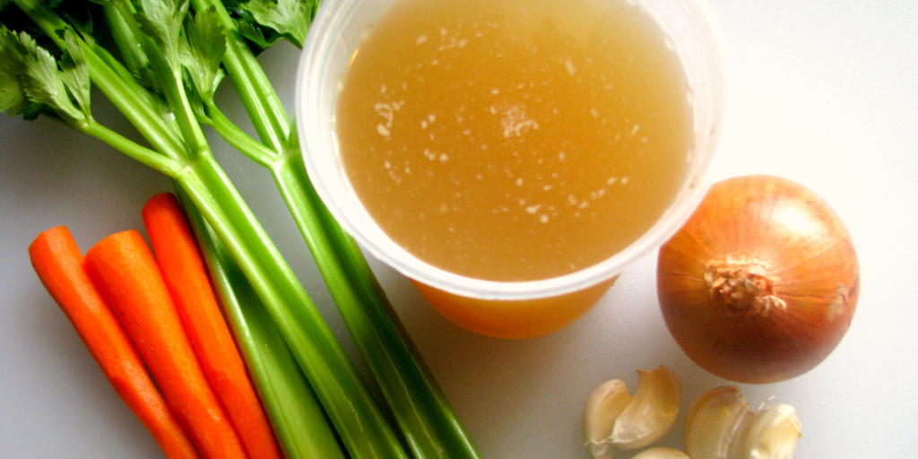 Roasted Chicken Bone Broth