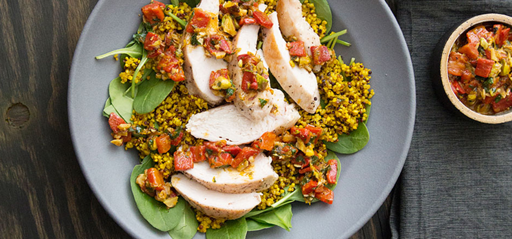 Moroccan Chermoula Chicken Bowl