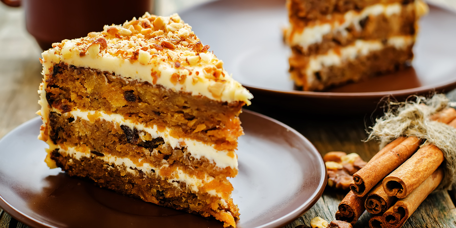 Ultimate Carrot Cake with Dates, Raisins and Walnuts